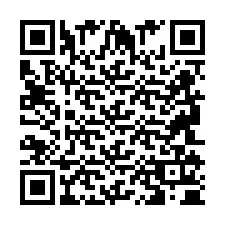 QR Code pour le numéro de téléphone +2694110471