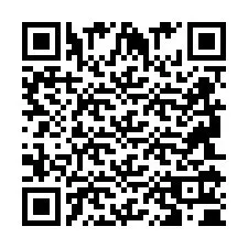 Código QR para número de teléfono +2694110491