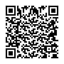 QR-код для номера телефона +2694110498