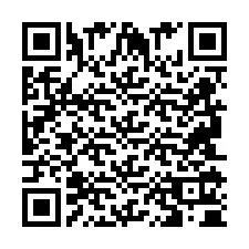 Código QR para número de teléfono +2694110499