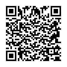 Código QR para número de teléfono +2694110541