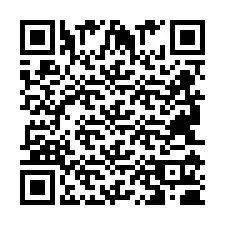 Código QR para número de teléfono +2694110603