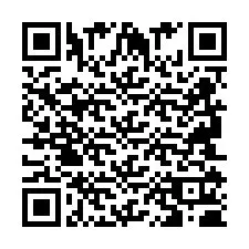 Código QR para número de teléfono +2694110628