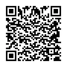 Kod QR dla numeru telefonu +2694110629