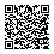 QR Code pour le numéro de téléphone +2694110684