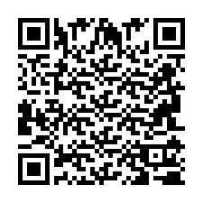 QR Code pour le numéro de téléphone +2694110705