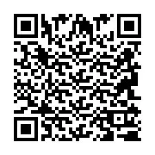 Código QR para número de teléfono +2694110731