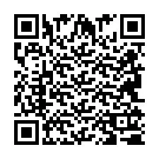 Código QR para número de teléfono +2694110762