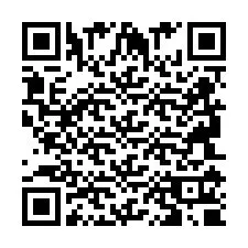 Codice QR per il numero di telefono +2694110810