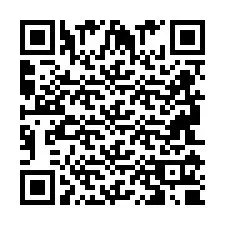 Código QR para número de teléfono +2694110815