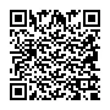 Kod QR dla numeru telefonu +2694110828