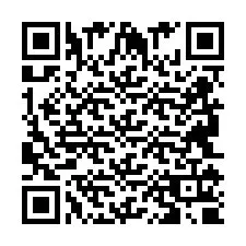 Código QR para número de teléfono +2694110852