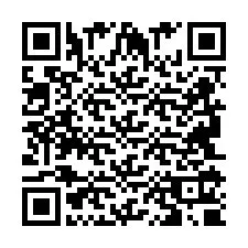 Codice QR per il numero di telefono +2694110896