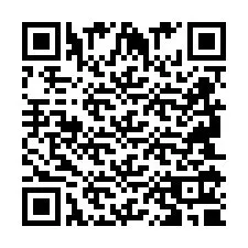 Código QR para número de teléfono +2694110998