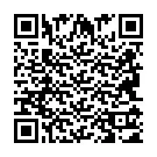 QR-code voor telefoonnummer +2694111002