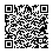 Kod QR dla numeru telefonu +2694111003