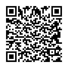 QR Code pour le numéro de téléphone +2694111012