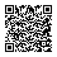 Código QR para número de teléfono +2694111025