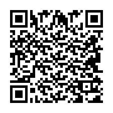 Código QR para número de telefone +2694111036