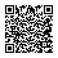 QR Code pour le numéro de téléphone +2694111073