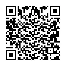 Codice QR per il numero di telefono +2694111075