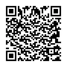 Código QR para número de telefone +2694111080