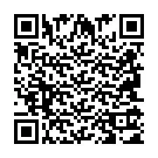 QR-koodi puhelinnumerolle +2694111088