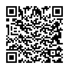 QR-koodi puhelinnumerolle +2694111102