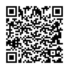 QR-koodi puhelinnumerolle +2694111105