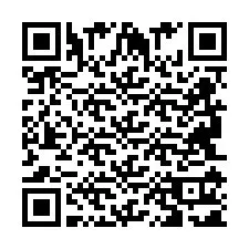 Código QR para número de teléfono +2694111106