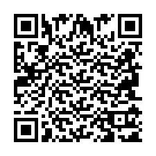 Código QR para número de teléfono +2694111108