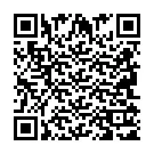 QR kód a telefonszámhoz +2694111134