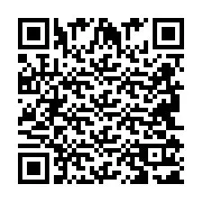 QR Code pour le numéro de téléphone +2694111136