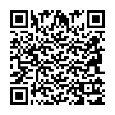 Kod QR dla numeru telefonu +2694111140