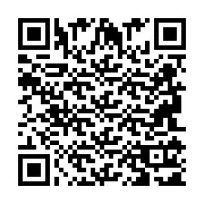 QR-code voor telefoonnummer +2694111145