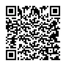 QR-code voor telefoonnummer +2694111156