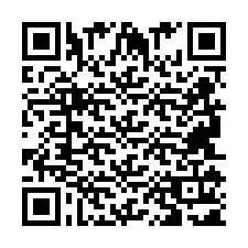 QR Code pour le numéro de téléphone +2694111157