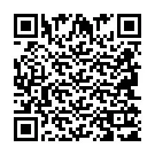 QR Code pour le numéro de téléphone +2694111168