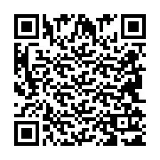 Codice QR per il numero di telefono +2694111172