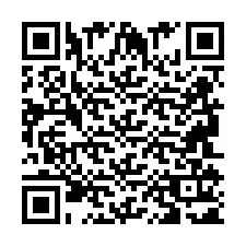 QR Code pour le numéro de téléphone +2694111175