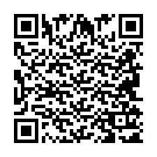 Código QR para número de teléfono +2694111176