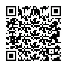 QR Code pour le numéro de téléphone +2694111202