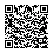 Codice QR per il numero di telefono +2694111206