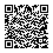 QR-koodi puhelinnumerolle +2694111284