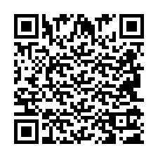 Kod QR dla numeru telefonu +2694111286