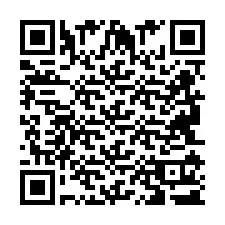 QR Code pour le numéro de téléphone +2694111306