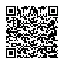 QR-code voor telefoonnummer +2694111329