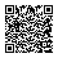 QR Code pour le numéro de téléphone +2694111342