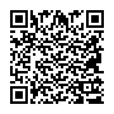 QR-koodi puhelinnumerolle +2694111343