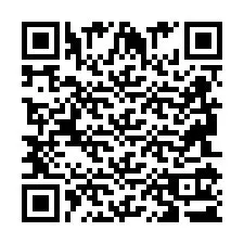 QR kód a telefonszámhoz +2694111381